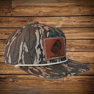Leather Turkey Patch, Classic Bottom Land Rope Hat
