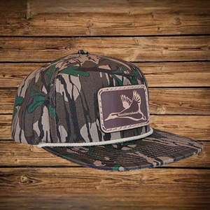 Leather Duck Patch, Classic Bottom Land Rope Hat